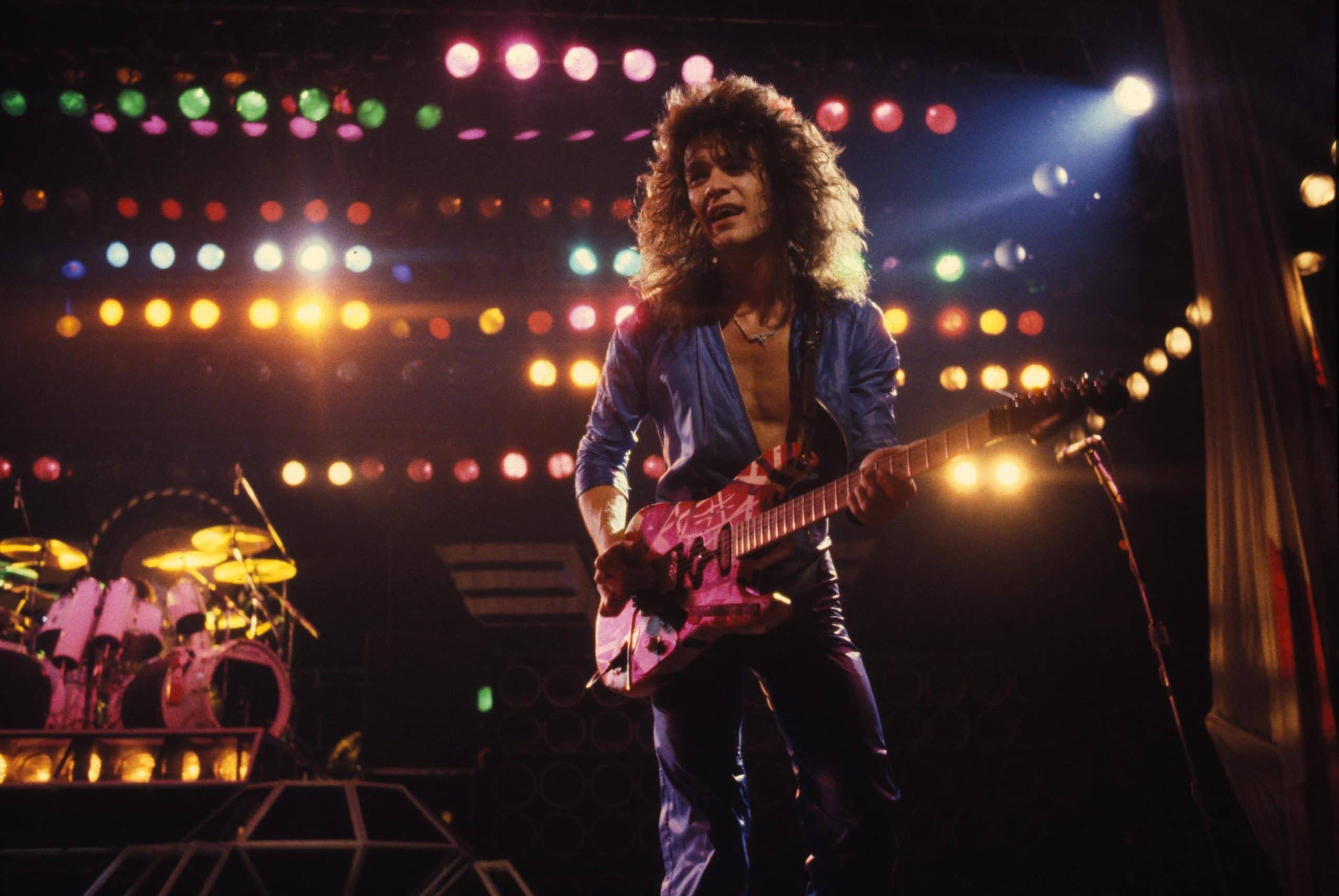 eddie van halen performing