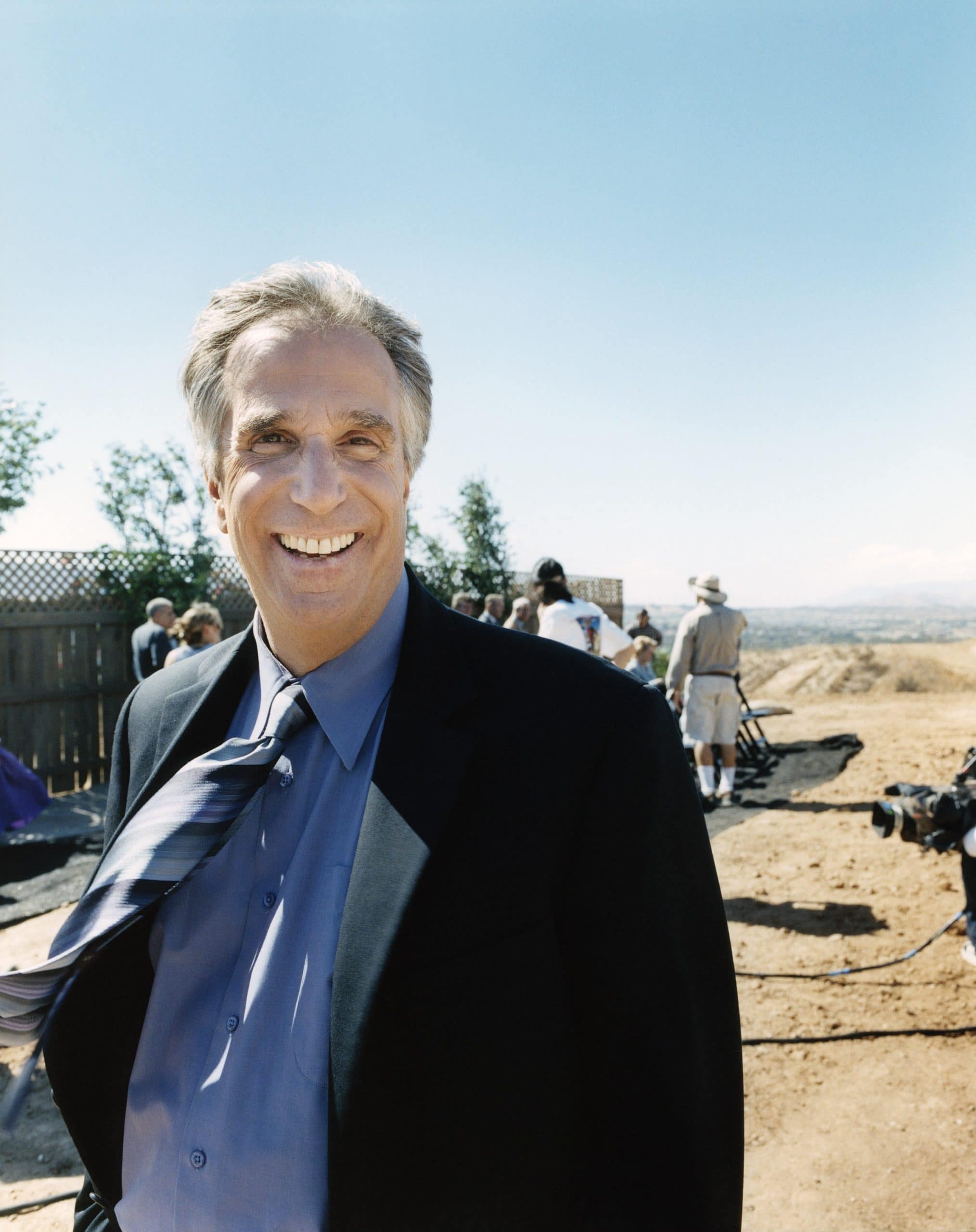 ARRESTED DEVELOPMENT, Henry Winkler, on-set, 2003-19