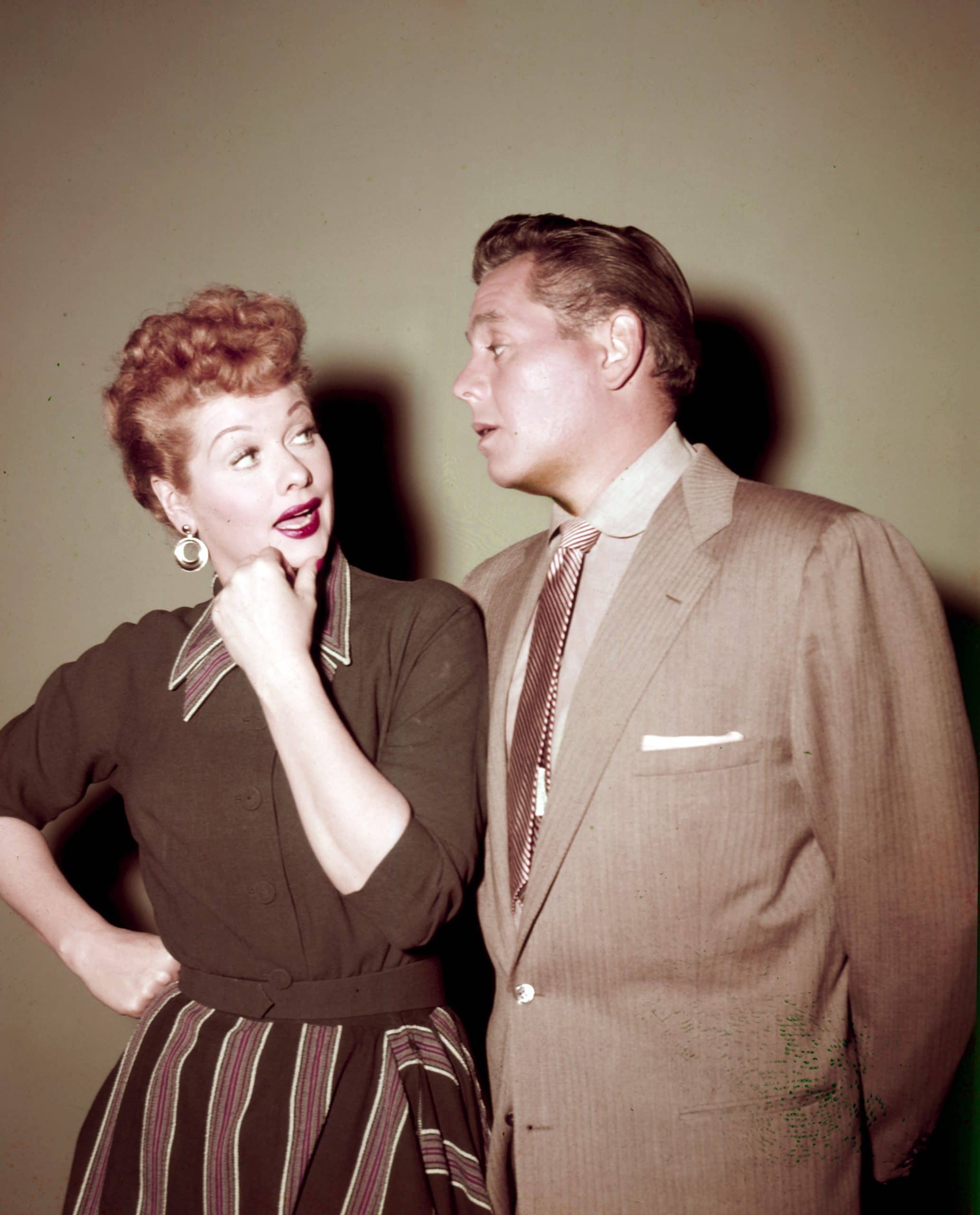 I LOVE LUCY, from left, Lucille Ball, Desi Arnaz, ca. mid-1950s 