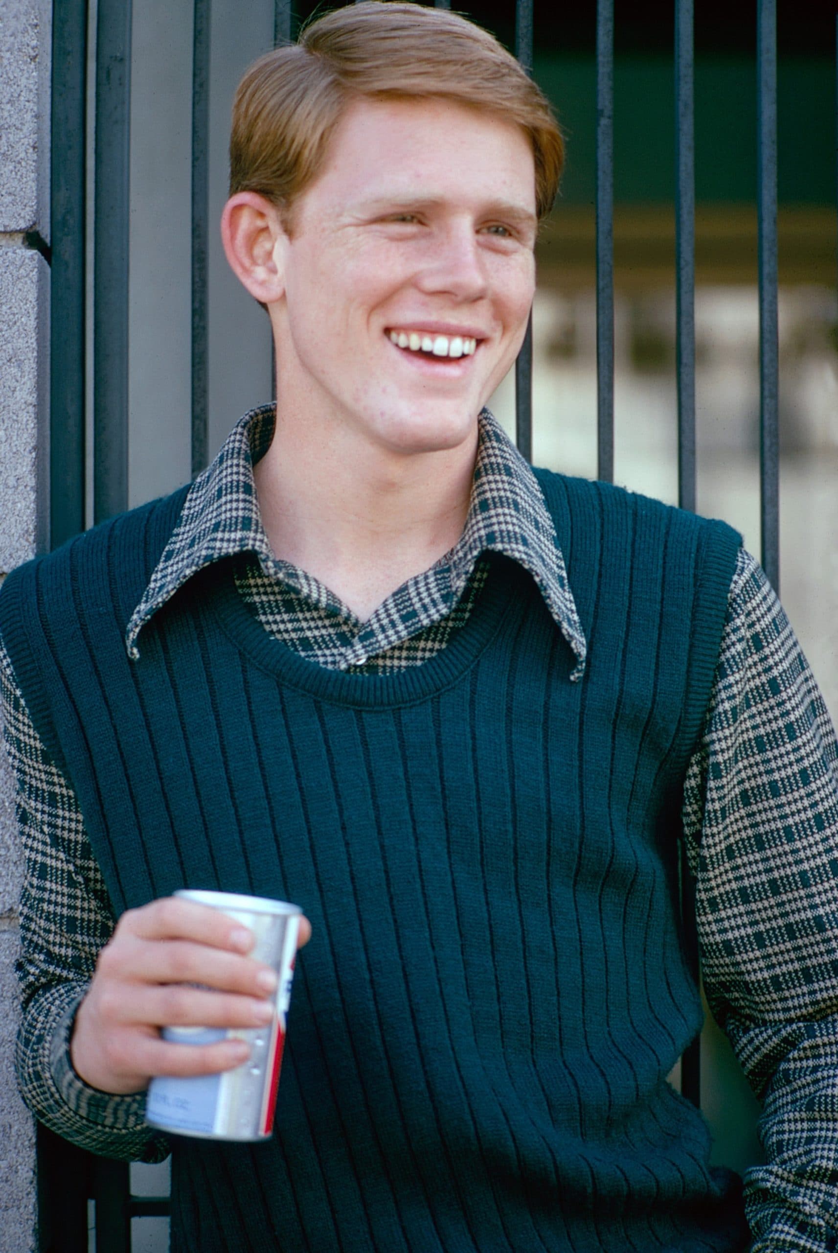 Ron Howard, star of HAPPY DAYS, 1974