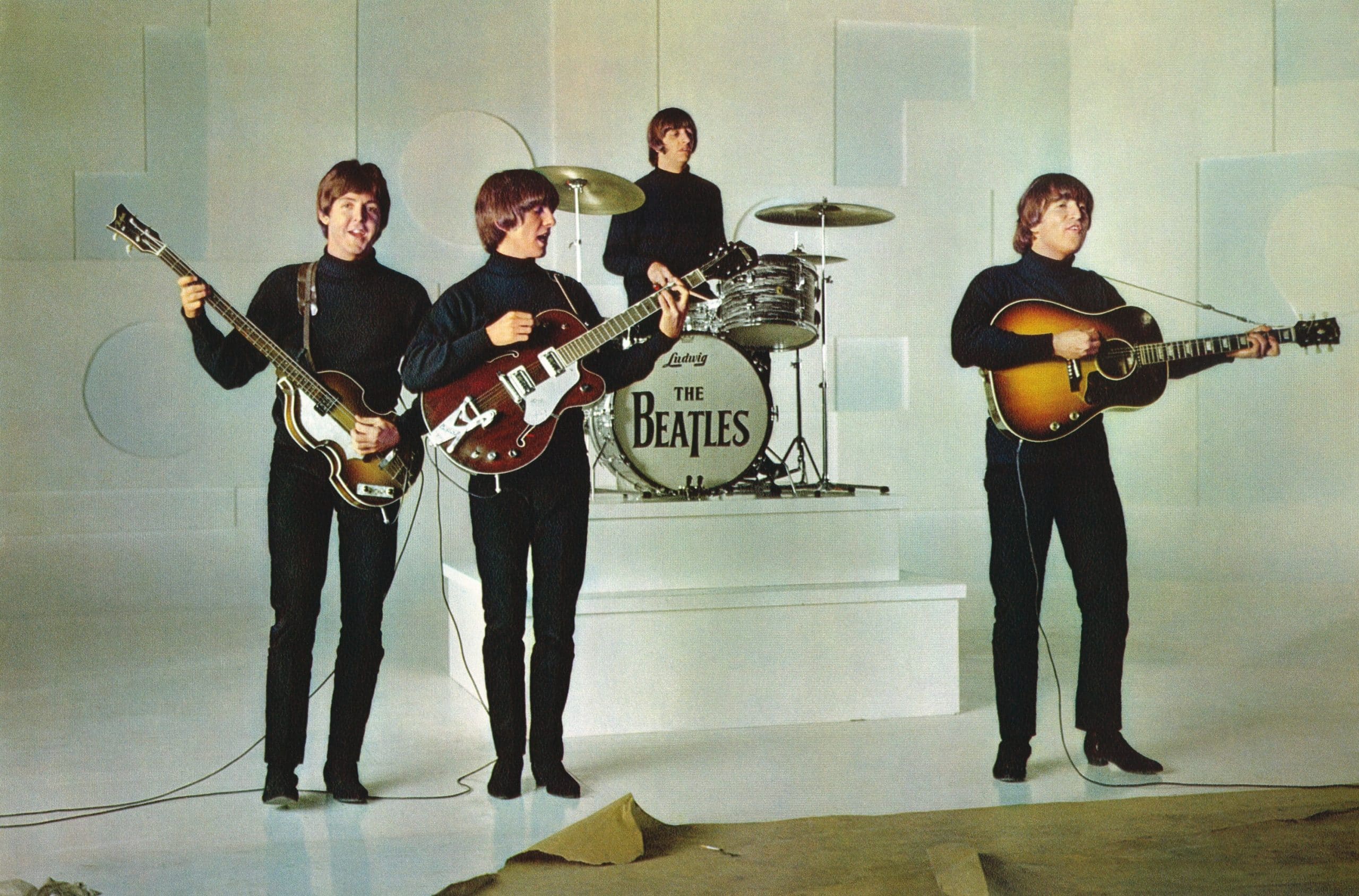 HELP!, from left: Paul McCartney, George Harrison, Ringo Starr, John Lennon 1965