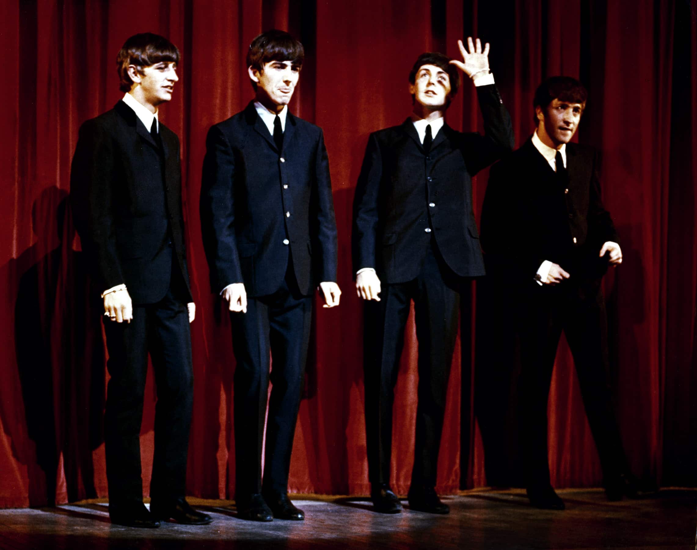 THE BEATLES, Ringo Starr, John Lennon, Paul McCartney, George Harrison, 1963 