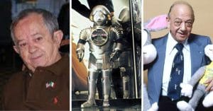 Felix Silla and Mel Blanc shared their talents for the same character in the Buck Rogers cast