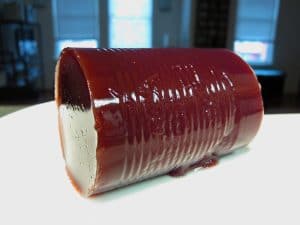 For some, ridged canned cranberry sauce beats all else without the prep time