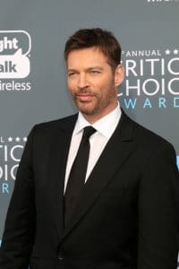 Harry Connick Jr. with his usual hairstyle