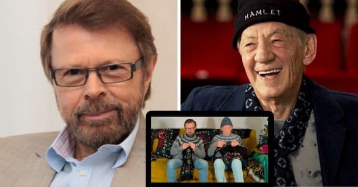 'Lord Of The Rings' Icon Ian McKellen And Björn Ulvaeus Team Up For Adorable Christmas Video