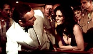 DIAMONDS ARE FOREVER, Sean Connery, Lana Wood