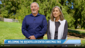 Maryland residents Devon and Julie Price are excited to share the same joy their tree has brought them with the rest of the country
