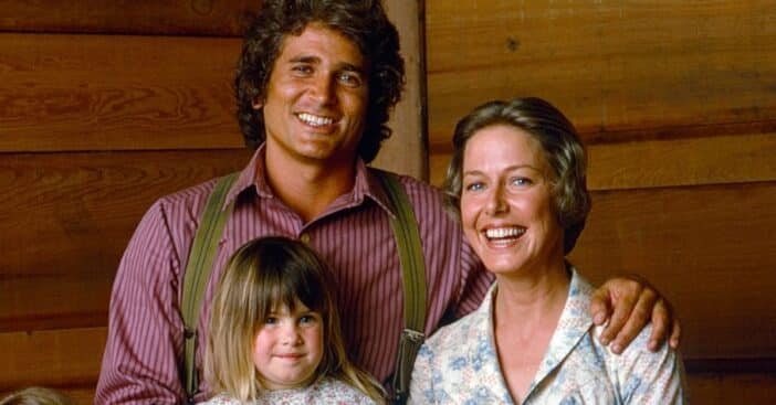 Michael Landon, Karen Grassle, and Sidney Greenbush