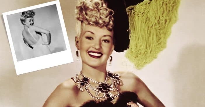 Number one pinup model Betty Grable