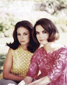 Natalie Wood, right, and her younger sister, Lana Wood