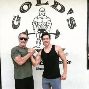 Schwarzenegger and Baena