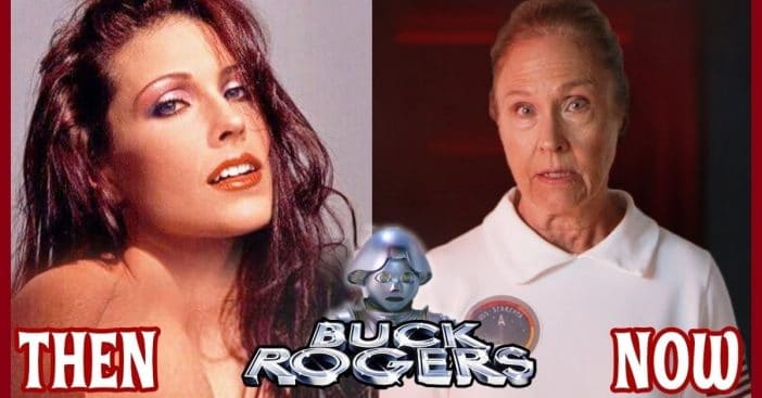The cast of 'Buck Rogers in the 25th Century' then and now