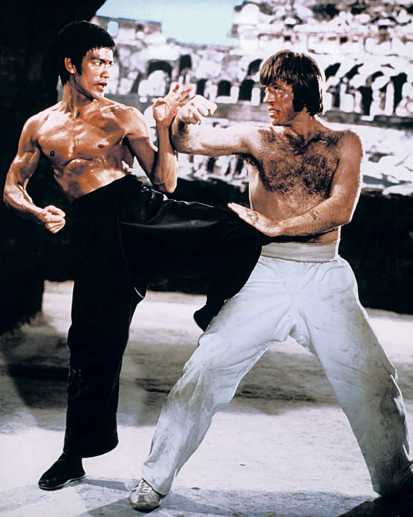 chuck norris bruce lee