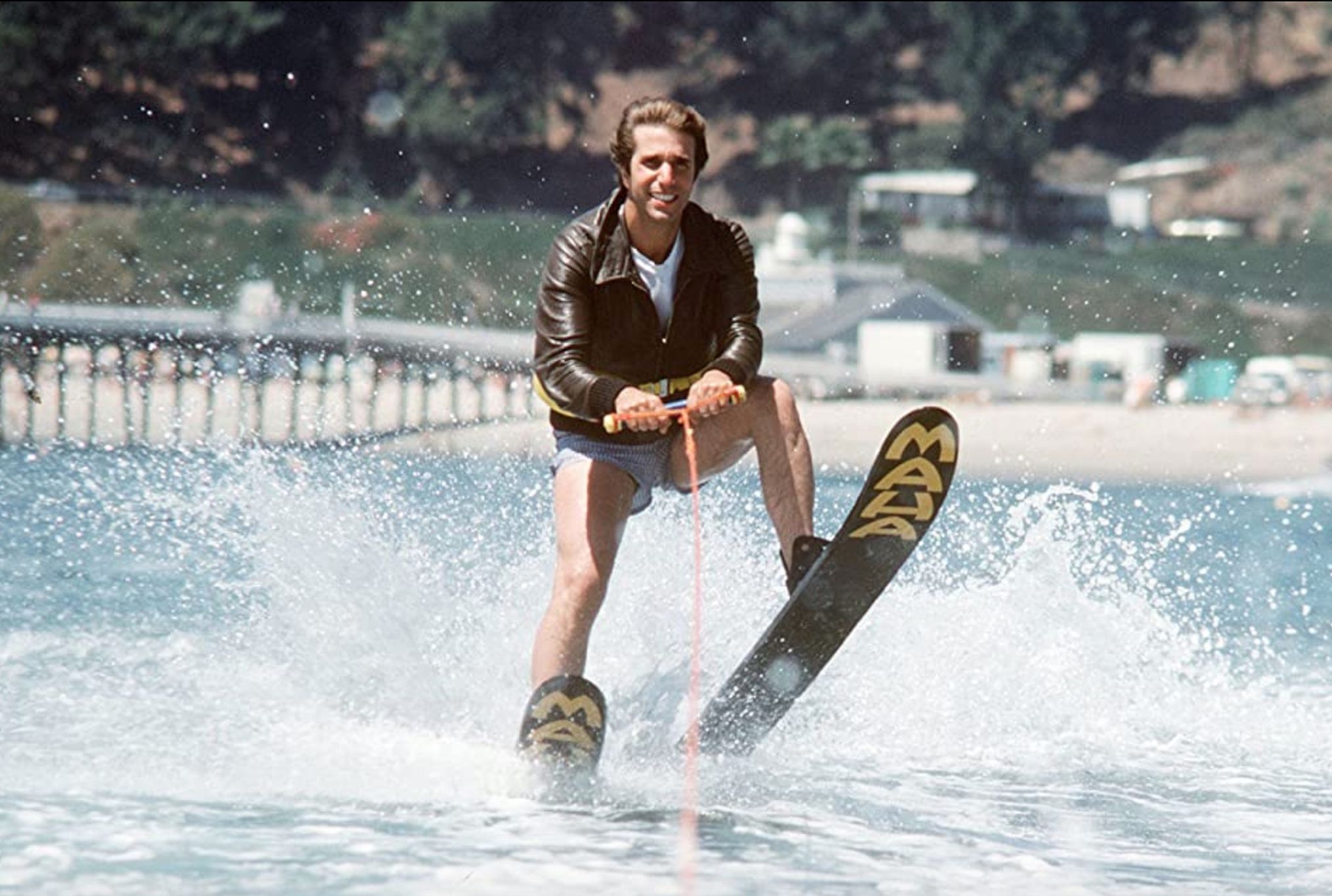 fonzie waterskiing jump the shark happy days 