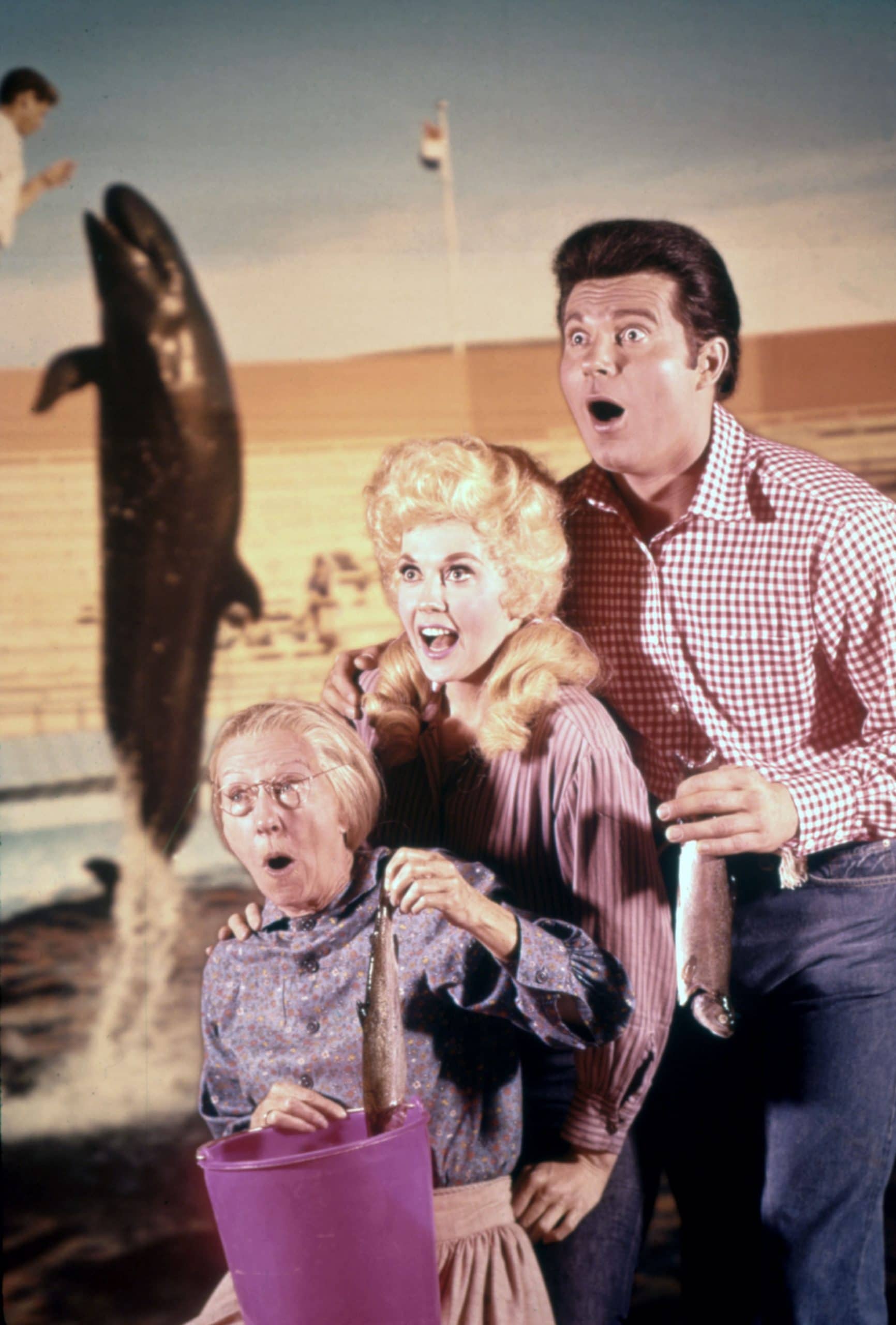 THE BEVERLY HILLBILLIES, Irene Ryan, Donna Douglas, Max Baer, Jr, 1962-1971