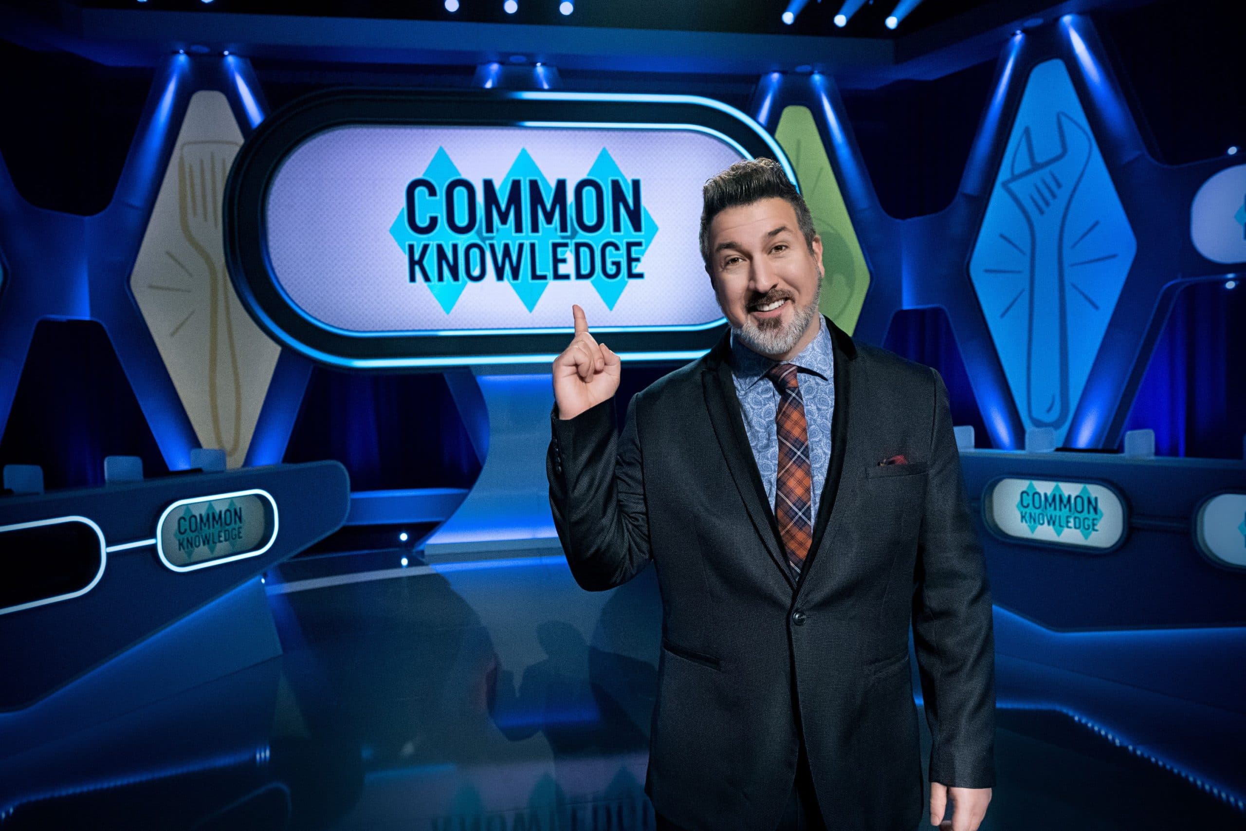 COMMON KNOWLEDGE, host Joey Fatone