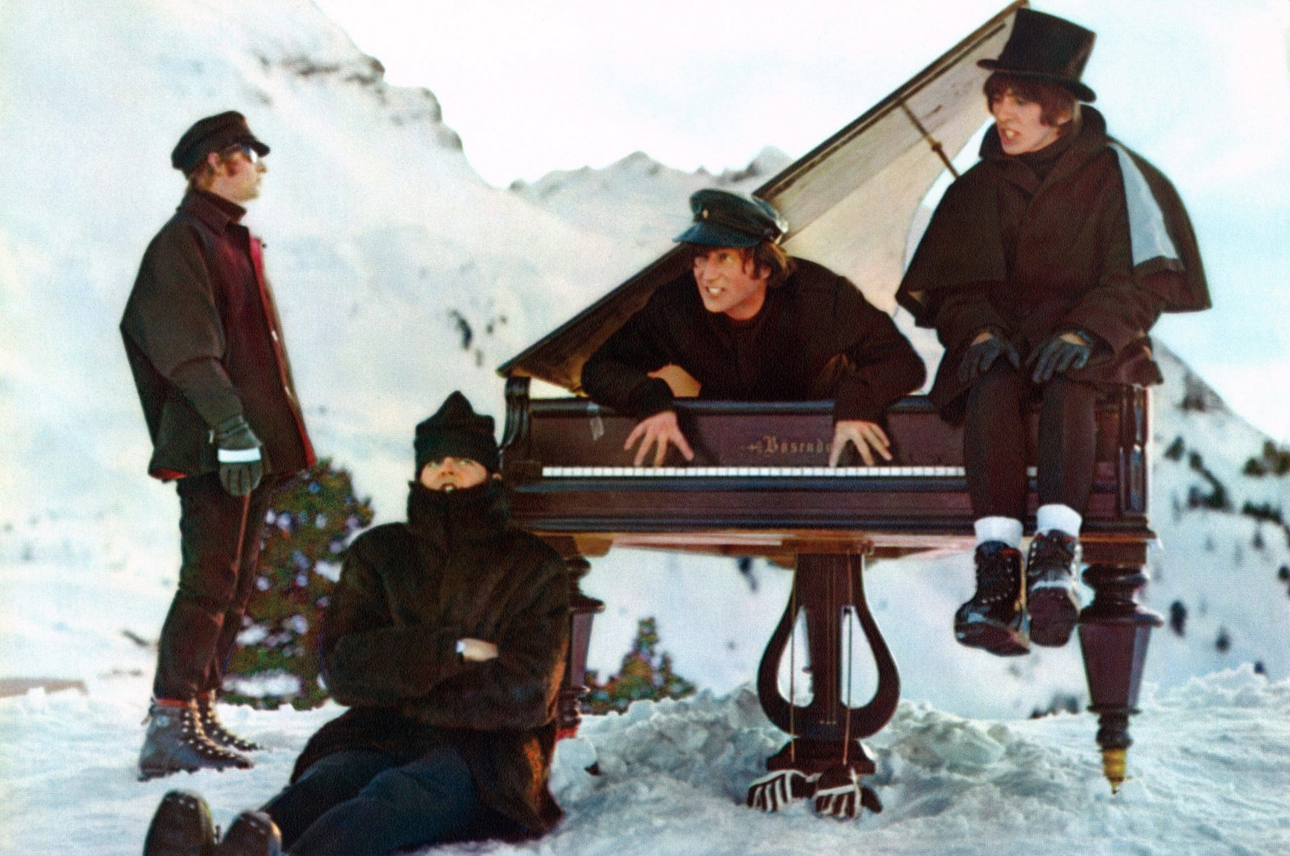 HELP!, from left: Ringo Starr, Paul McCartney, John Lennon, George Harrison, 1965