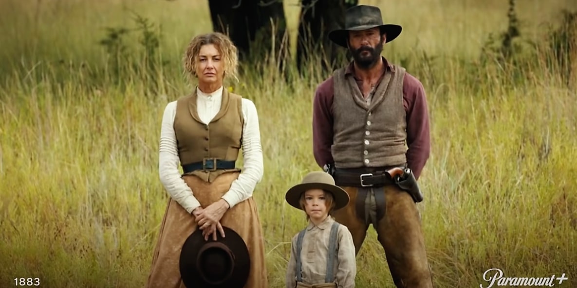 Faith Hill and Tim McGraw in '1883'