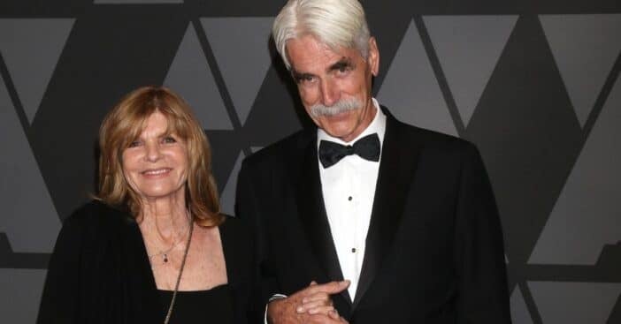 Actors Katherine Ross and Sam Elliott