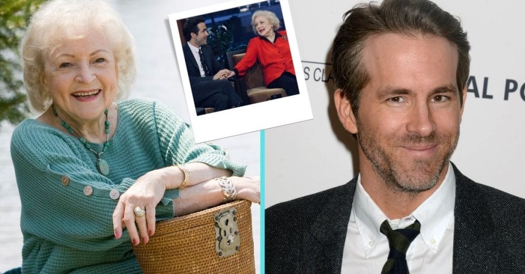 Betty White Once Joked Ryan Reynolds Couldnt Get Over Crush On Her 