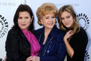 Carrie Fisher, Debbie Reynolds, Billie Lourd