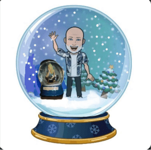 Clint Howard is such a Christmas fan, he makes snow globes as a hobby