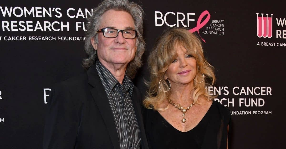 Goldie Hawn And Kurt Russell Spotted Rocking Funky Cowboy Hats