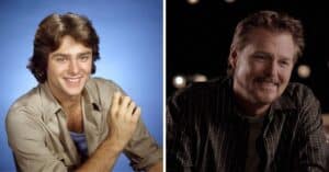 Greg Evigan in the cast of B.J. and the Bear and today