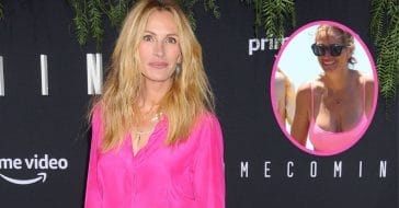 Julia Roberts stuns in a summery swimsuit