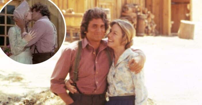 Karen Grassle says that Michael Landon kissed her passionately on set for this reason