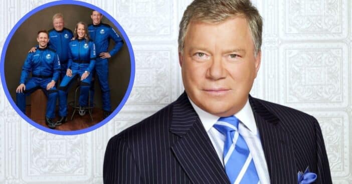 Shatner and the Blue Origin team