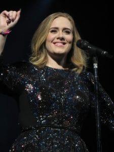 Singer-songwriter Adele