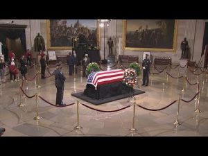 The funeral of Bob Dole