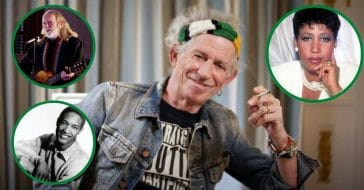 Who does Keith Richards consider the greatest singers of all time?