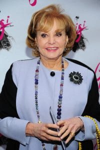 Television personality Barbara Walters