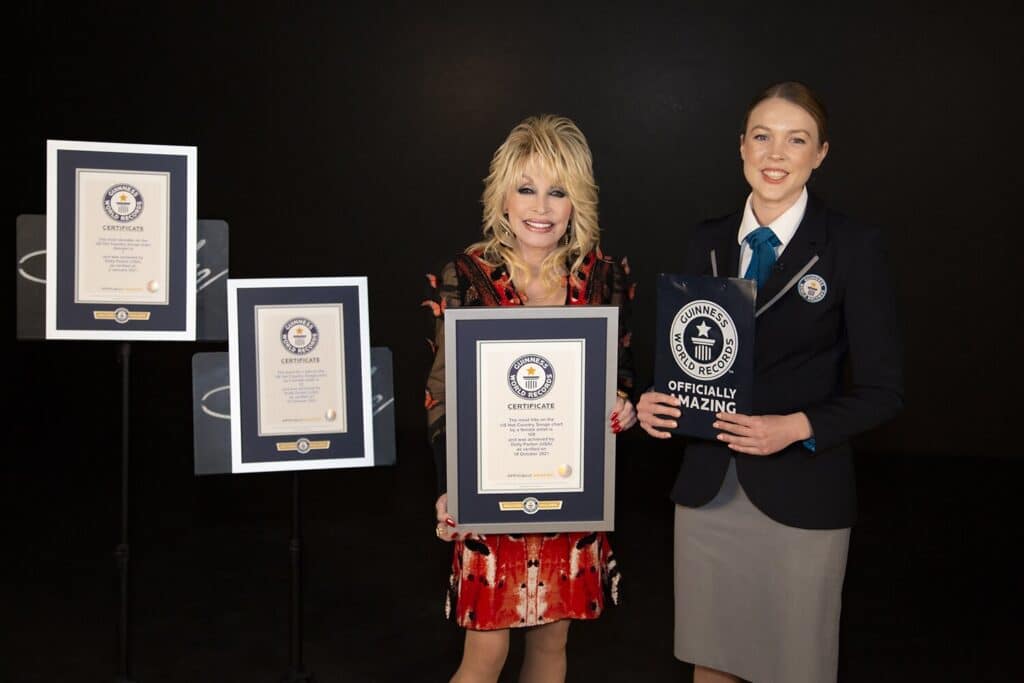 Dolly Parton Officially Breaks 3 Guinness World Records