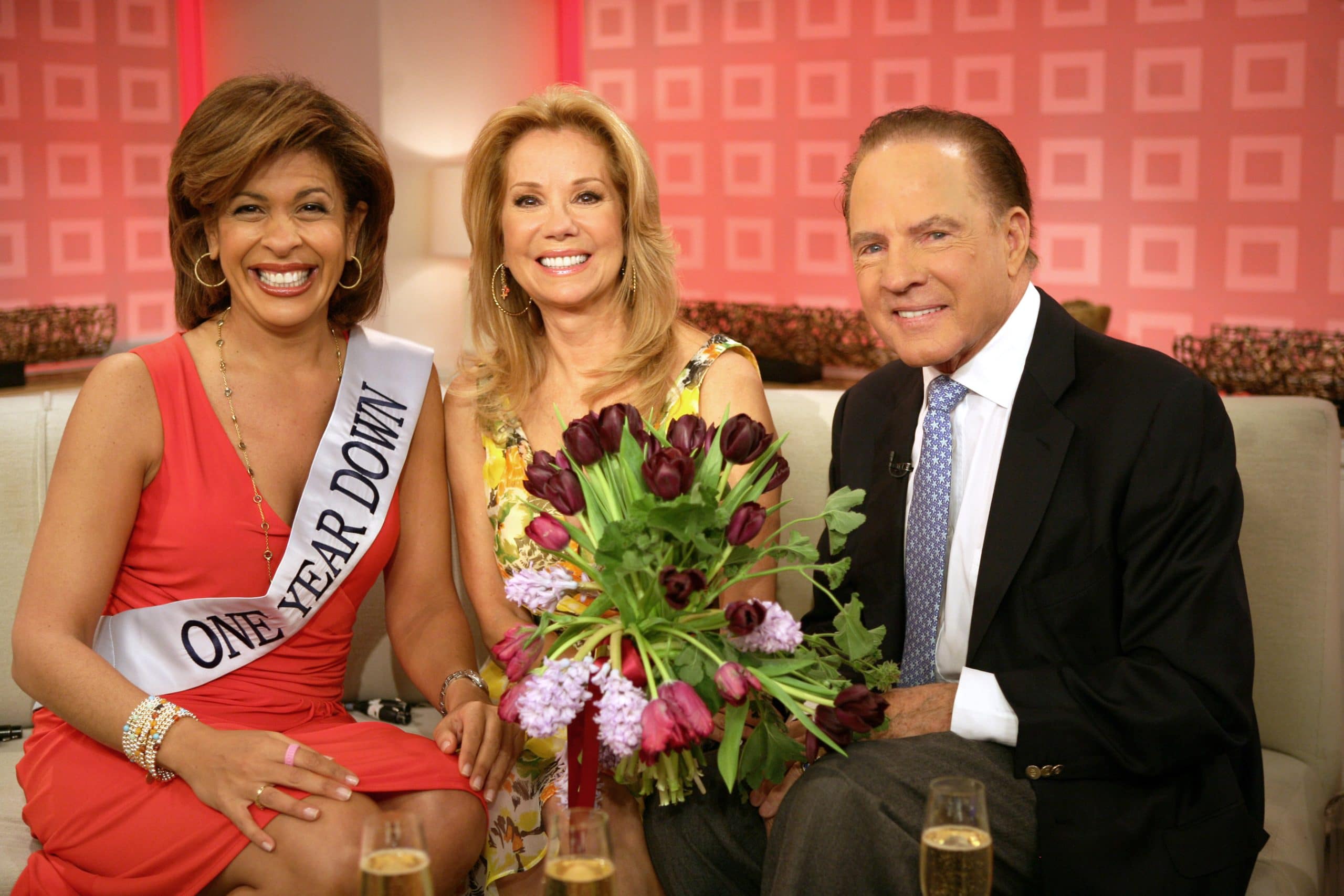 THE TODAY SHOW, (from left): Hoda Kotb, Kathie Lee Gifford, Frank Gifford