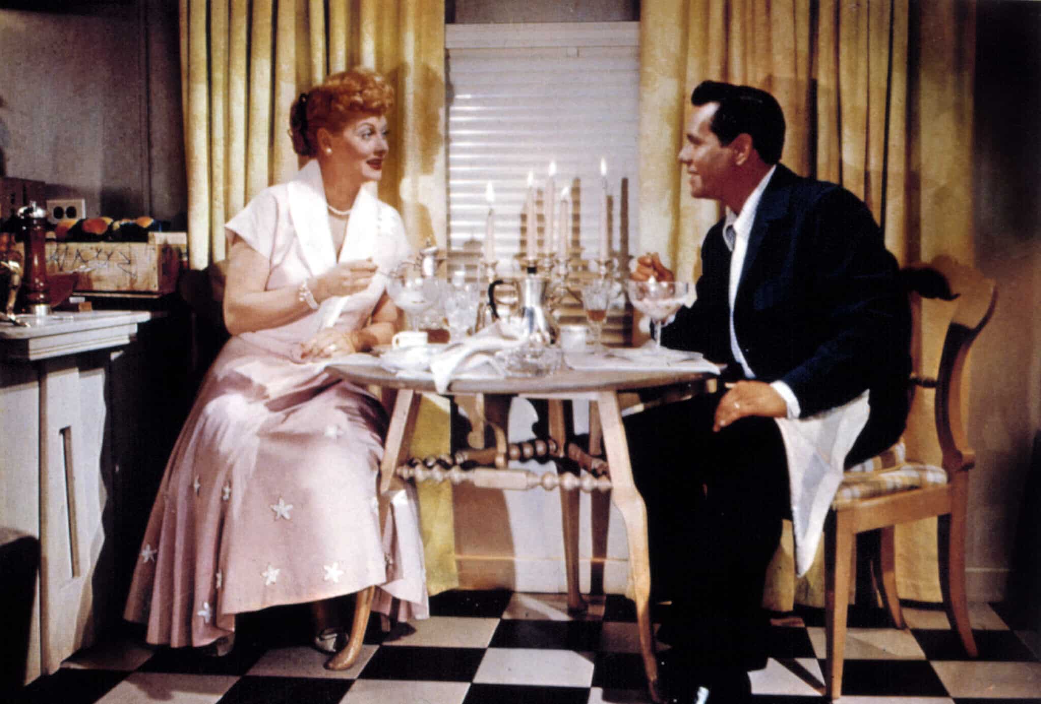 THE LONG, LONG, TRAILER, Lucille Ball, Desi Arnaz, 1954