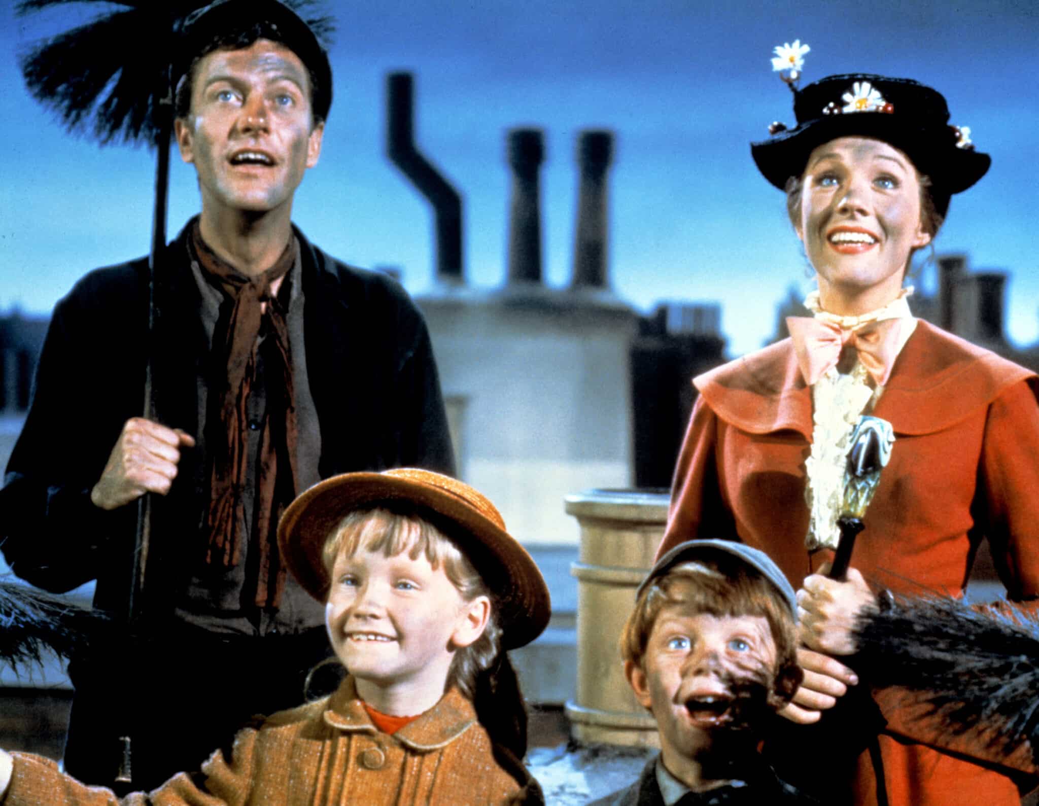 Dick Van Dyke, Karin Dotrice, Matthew Garber, Julie Andrews