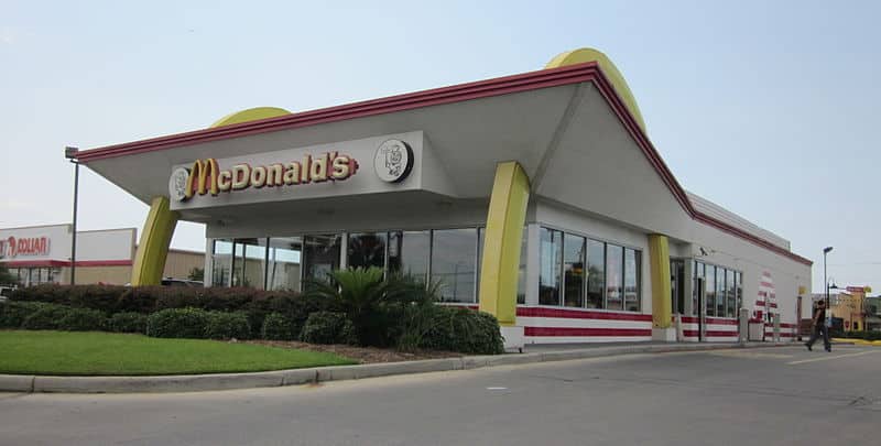 mcdonalds fast food restaurant