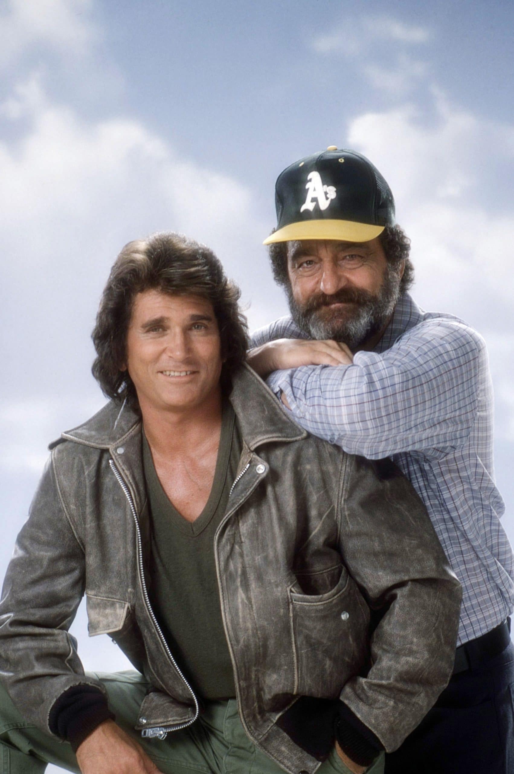 HIGHWAY TO HEAVEN, from left, Michael Landon, Victor French, 1984-89