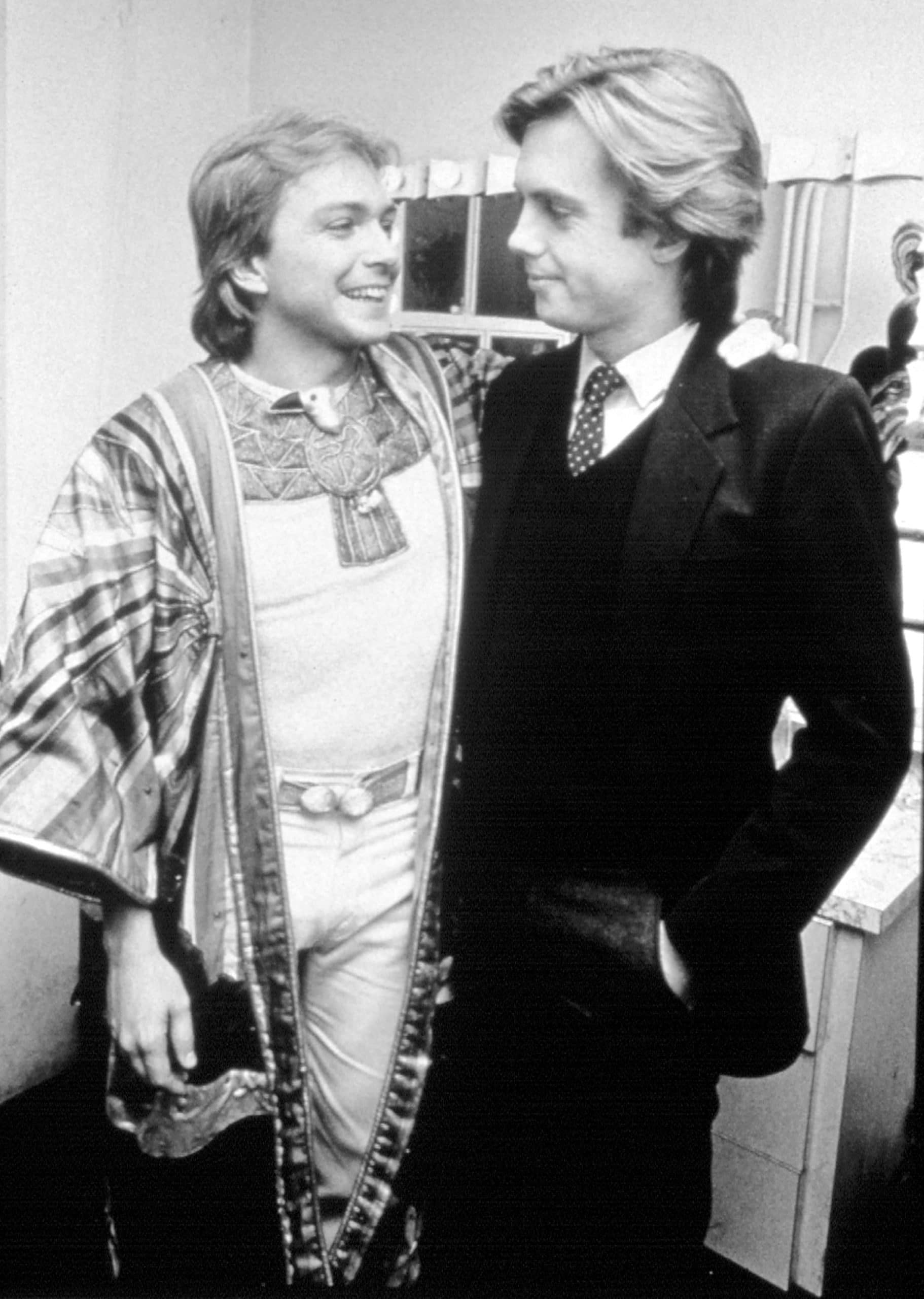 DAVID &amp; SHAUN CASSIDY, Shaun visits after David's performance in Joseph And The Amazing Technicolor Dreamcoat, March-Sept, 1983