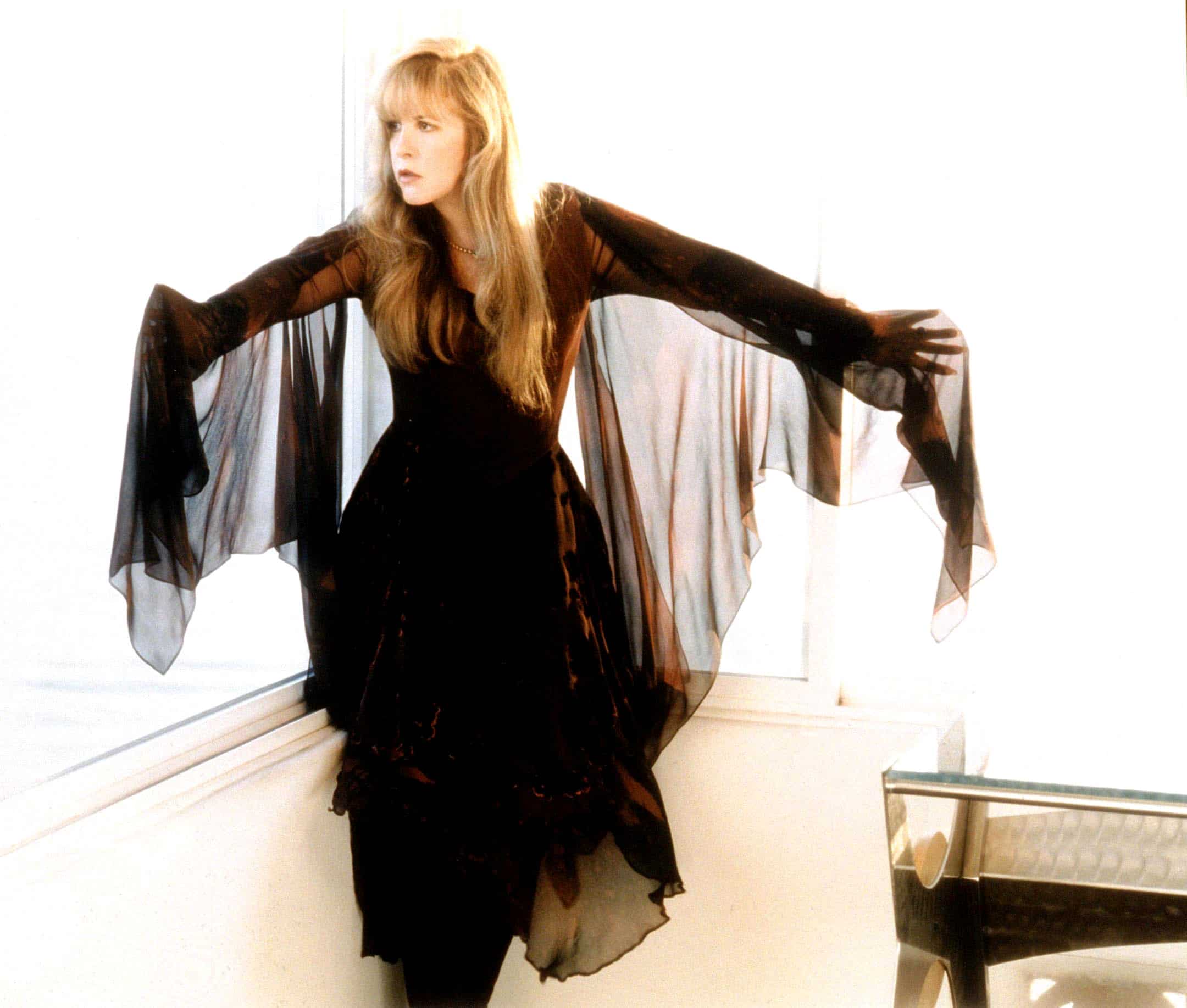 STEVIE NICKS in a publicity photo for the 2001 Blockbuster Awards, airing 04/11/01