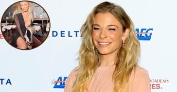 39-Year-Old LeAnn Rimes Shows Off Impressive Sculpted Legs In New Photo