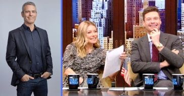 Andy Cohen discusses Kelly Ripa and Ryan Seacrest