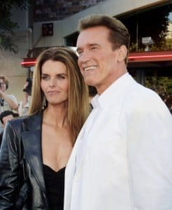 Arnold Schwarzenegger and his ex-wife Maria Shriver