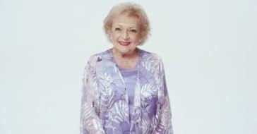 Betty White learned a special way of thinking about death