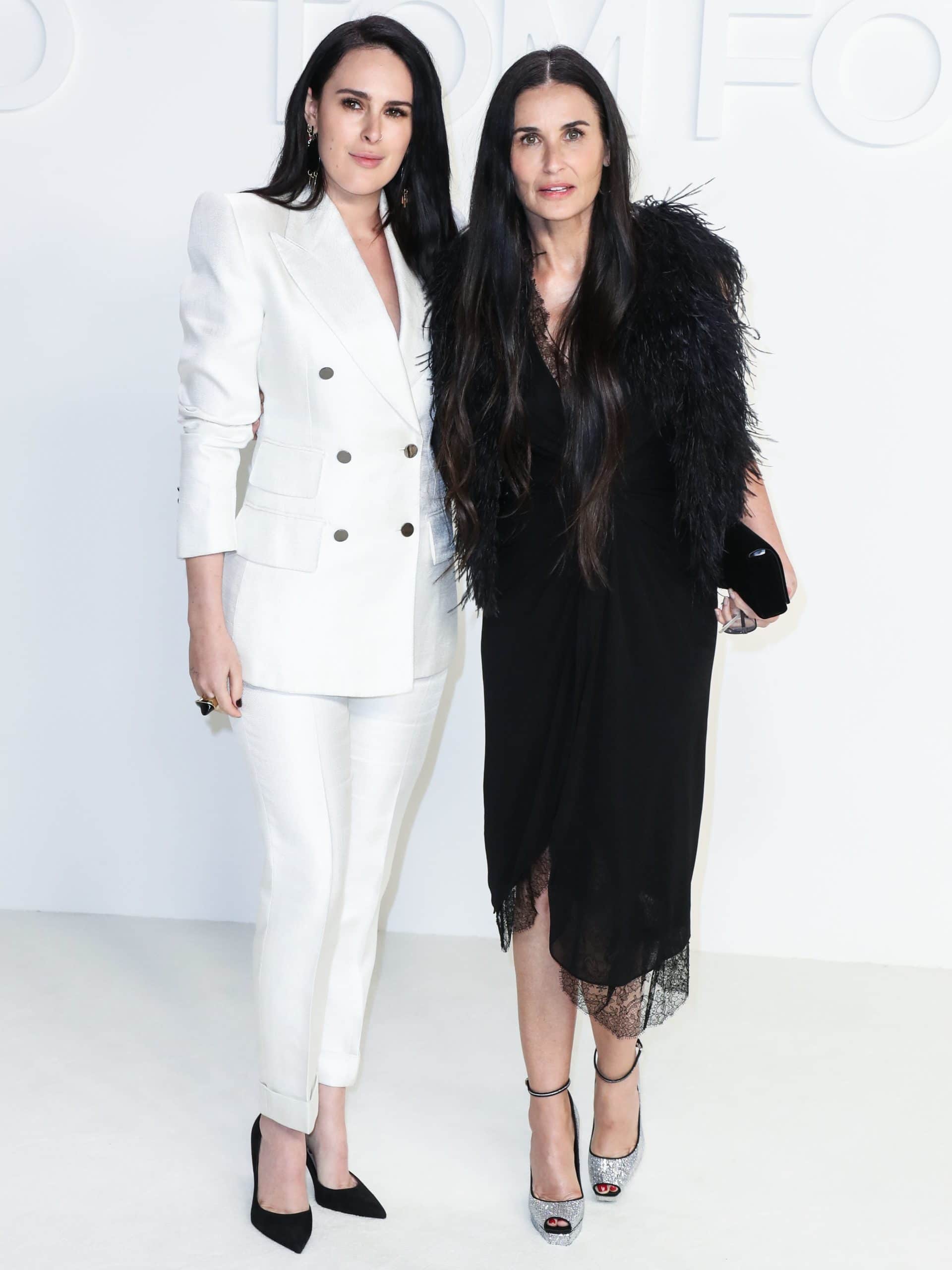 Rumer Willis Channels Mother Demi Moore Who Inspired Her To Go MakeupFree