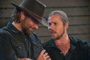 A STAR IS BORN, l-r: Bradley Cooper, Lukas Nelson